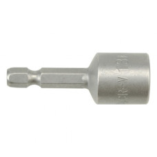 Насадка торцева 6-г. магнітна YATO HEX 1/4" HEX 13х48мм YT-1508