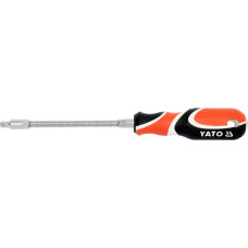 Вороток викрутка HEX 1/4" з гнучким стрижнем YATO 150 мм YT-1381