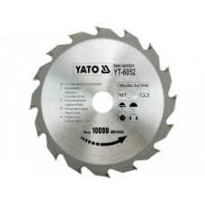 Диск пильный победитовый по дереву YATO 140х20х2мм 16Т YT-6052