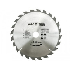 Диск пильный победитовый по дереву YATO 250х30x2.2мм 24Т YT-6070