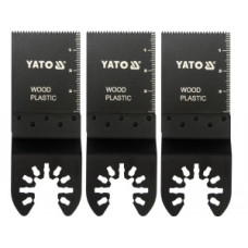 Полотно пиляльне заглибне Yato HCS 40х34мм 3 шт. YT-34685