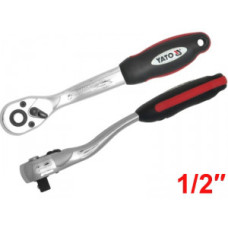 Тріскачка YATO з вигнутою ручкою 1/2", L = 250 мм YT-0318