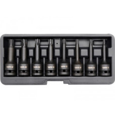 Набір ударних головок-біт 1/2" RIBE RM5 — RM13 YATO 8 пр YT-1068