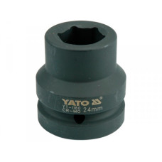 Головка торцевая ударная YATO 6-гранная 1" 24 - 50 мм в ассортименте YT-1180