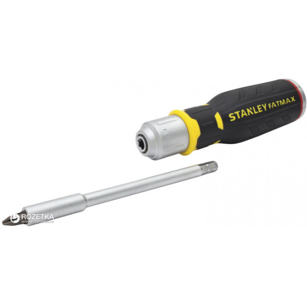 Викрутка реверсивна Stanley FatMax Multibit з насадками 12 шт. FMHT0-62690