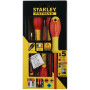 Набор отверток диэлектрических SL/PZ BORNEO/ тестер STANLEY FATMAX 5шт. XTHT0-62694