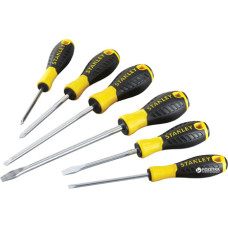 Набор отверток Phillips (PH)/Slotted (SL) Stanley "ESSENTIAL",  6шт STHT0-60209