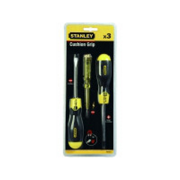 Набір викруток Phillips (PH)/Slotted (SL) Stanley CushionGrip 3 шт. 0-65-012