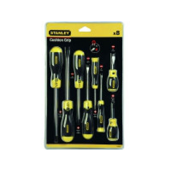 Набір викруток Phillips (PH)/Slotted (SL) Stanley CUSHION GRIP 8 шт. 0-65-011