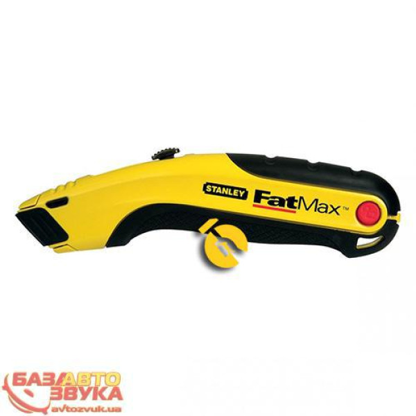 Ніж 170 мм для опоряджувальних робіт із висувним лезом трапеція Stanley Fatmax +20 лез 2-98-458