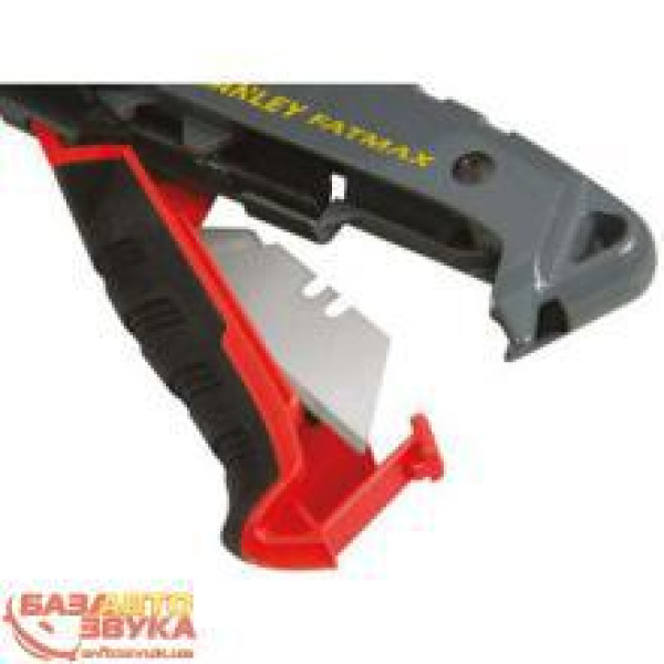 Ніж будівельний для опоряджувальних робіт FatMax з двома типами трапецієподібний лез Stanley, l = 165 мм 0-10-242
