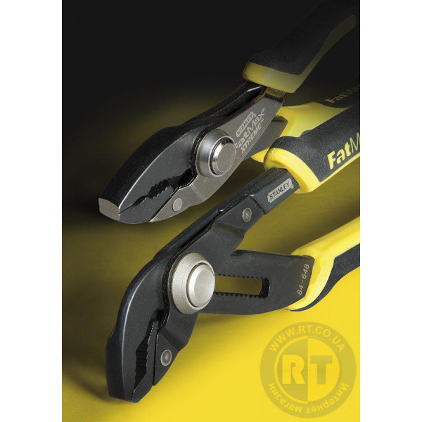 Пасатижі сантехніка Stanley 200 мм з механізмом регулювання  0-84-646