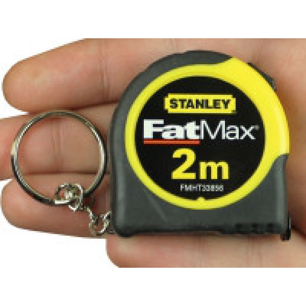Маленька рулетка-брелок Stanley FatMax 2 м х 13 мм FMHT0-33856