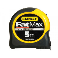 Рулетка измерительная магнитная FatMax Blade Armor STANLEY 5м широкая лента 32мм FMHT0-33864