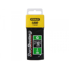 Скоба для степлера посилена STANLEY "Heavy Duty" тип "G", h = 12 мм, 1000 шт. 1-TRA708T