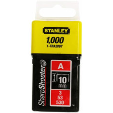 Скоба для степлера STANLEY "Light Duty" тип "А", h = 10 мм, 1000 шт. 1-TRA206T