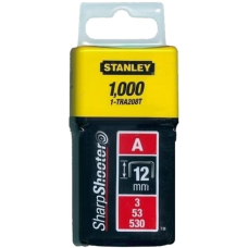 Скоба для степлера STANLEY "Light Duty" тип "А", h = 12 мм, 1000 шт. 1-TRA208T