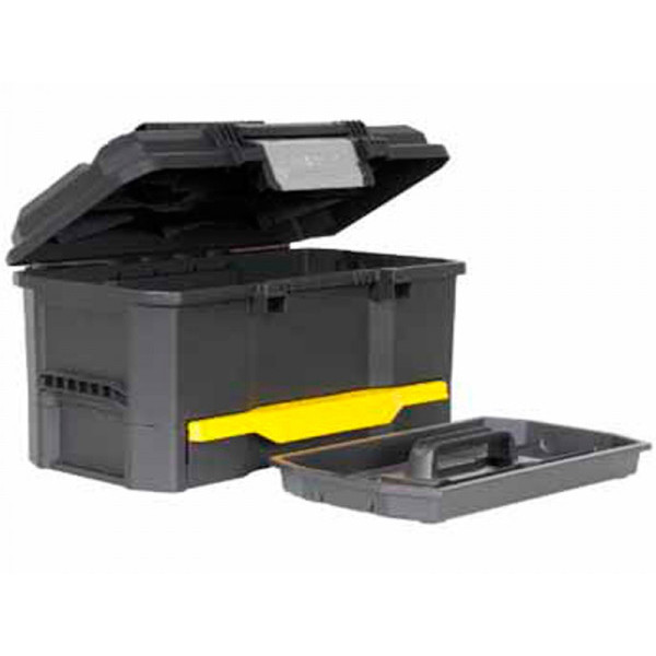 Ящик для інструментів 19" з висувною секцією Stanley 48.1х28.7х27.9см 1-70-316