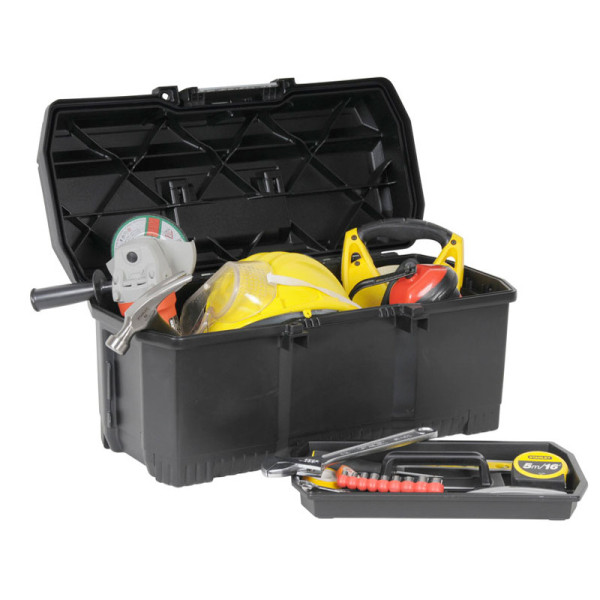 Ящик для інструменту 24" професійний Stanley One Latch зі стуктулену 605х287х287м 1-97-510