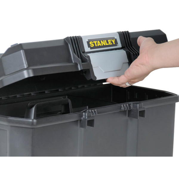Ящик для інструменту 24" професійний Stanley One Latch зі стуктулену 605х287х287м 1-97-510