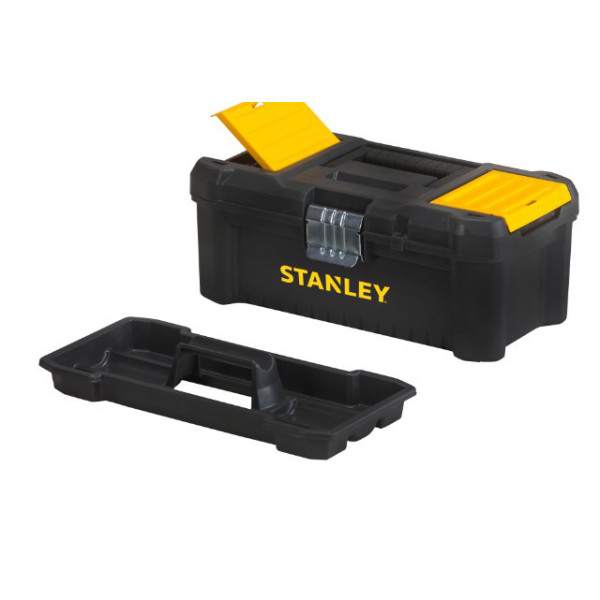 Ящик для ручного інструменту Stanley 12.5" пластиковий металевий клямка STST1-75515