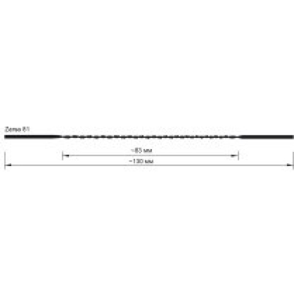 Пилочки для лобзика Zarsa 81 N0 спиральные, 12шт     JH810086 JH810086