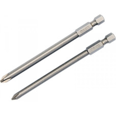 Набір викруткових насадок 1/4" Philips PH1 / PH2 YATO, 2 шт. YT-0488