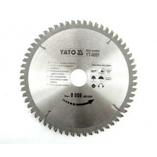Диск пильный по алюминию 200х30х3х2.2мм YATO YT-6091