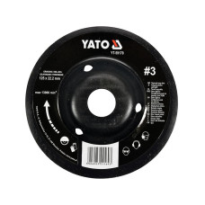 Диск-фреза шлифовальный 125х22.2мм YATO шероховатость №3 YT-59170