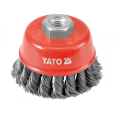 Щетка-крацовка YATO "чашка" 60мм YT-4767