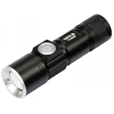 Фонарь светодиодный (XTE CREE) YATO, Li-Ion 650мА, 5Вт, 350Лм 27 x 94 мм YT-08569