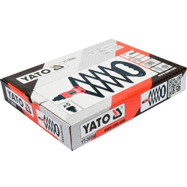 Розкладний важільний заклепник-гармошка 240-810 мм Yato YT-36060