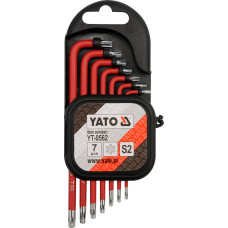 Набір ключів TORX TAMPERPROOF Т9-Т30 YATO 7 од. YT-0562