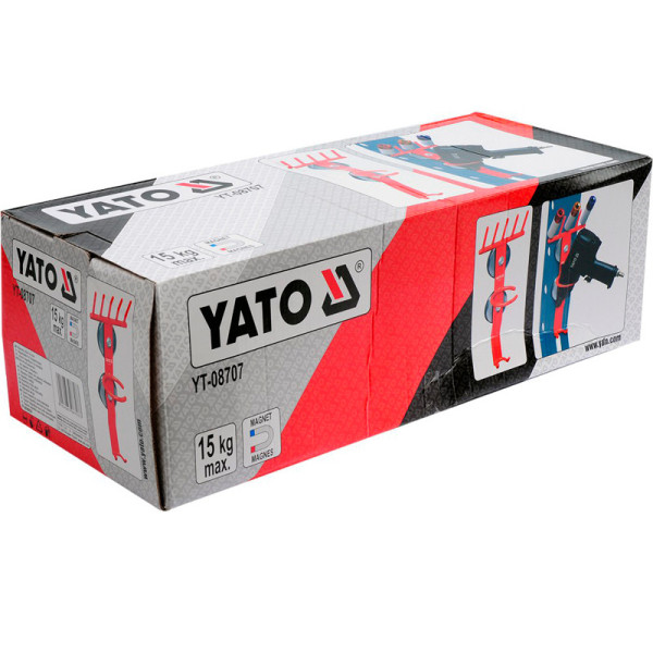 Магнітний тримач для пневмоінструменту до 15 кг YATO YT-08707