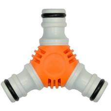 Трійник пластиковий, 3/4", 1/2", Verano Maestro 72-542