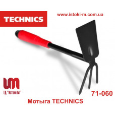 Мотика Technics з пластиковою ручкою 320 мм 71-060