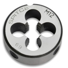 Плашка метрична Spitce M10x1,25 мм 49-579