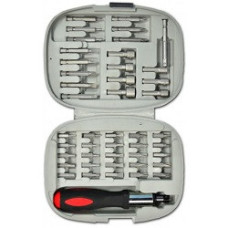 Набір насадок викруткових і торцевих 1/4" 45 шт TECHNICS 47-345