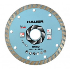 Алмазний диск Hauer "TURBO" 115/125/180/230 мм 22-845