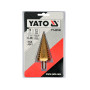 Свердло ступеневе для металу YATO HSS-TiN 6-38 мм YT-44740