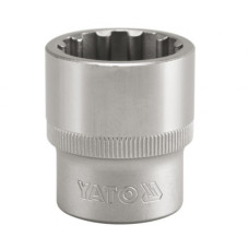 Головка торцевая Spline 1/2" 8 - 32 мм удлиненная YATO в ассортименте YT-1460