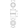 Головка торцевая Spline 1/2" 8 - 32 мм удлиненная YATO в ассортименте YT-1460
