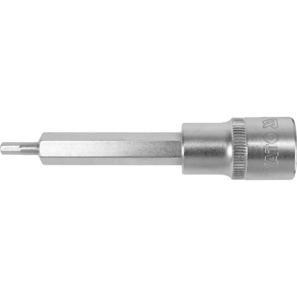 Головка торцевая 1/2"4 - 17 мм 100 мм со вставкой HEX YATO YT-04390