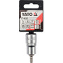 Головка торцевая 1/2" 5 - 17 мм 55 мм с отверточной насадкой HEX YATO YT-04381