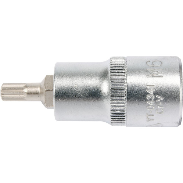 Головка торцевая 55 мм квадрат 1/2" 6 - 16 мм с битой SPLINE YATO YT-04341