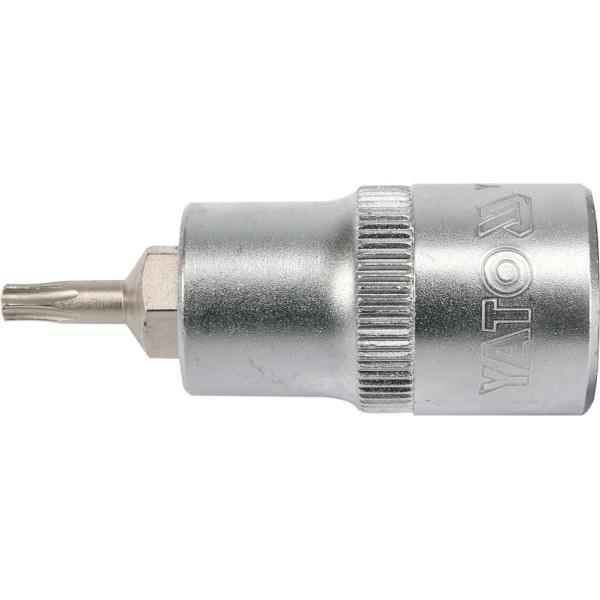 Головка торцевая короткая 55 мм 1/2" Т20 -Т70 с отверточной насадкой Torx YATO YT-04310