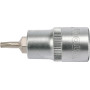 Головка торцевая короткая 55 мм 1/2" Т20 -Т70 с отверточной насадкой Torx YATO YT-04310