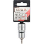 Головка торцевая короткая 55 мм 1/2" Т20 -Т70 с отверточной насадкой Torx YATO YT-04310