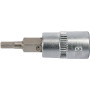 Головка торцевая 1/4" 3 - 8 мм 37мм со вставкой HEX YATO YT-04370