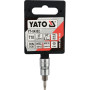 Головка торцевая 1/4" вставка TORX  Т8 - Т40  37мм YATO YT-04301